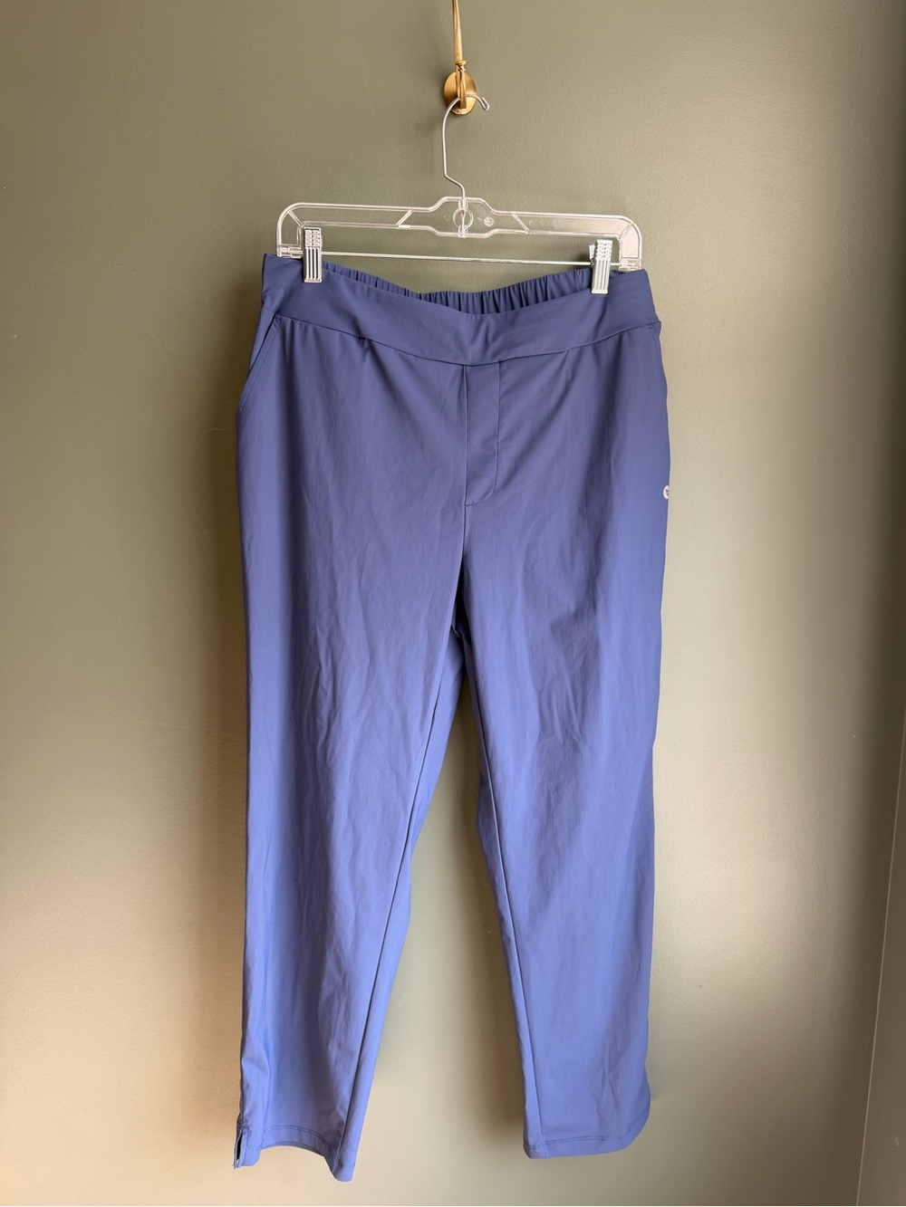 Baleaf Cropped Performance Pants in Periwinkle Blue